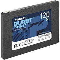 Patriot Burst Elite 120 GB, SSD schwarz, SATA 6 Gb/s, 2,5"