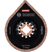 Bosch Mörtelentferner Expert AVZ 70 RT4 Grout + Abrasive, Ø 70mm, Sägeblatt 10 Stück, Carbide-RIFF, Schnittbreite 2,5mm