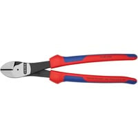 KNIPEX Kraft-Seitenschneider 74 02 250, Schneid-Zange angeschmiedete Gelenkachse