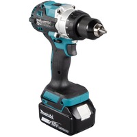 Makita Akku-Bohrschrauber DDF486RTJ, 18Volt blau/schwarz, 2x Li-Ionen Akku 5,0Ah, MAKPAC Gr.2