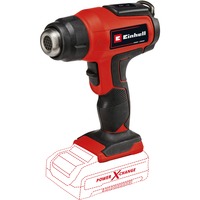 EINHELL Power X-Change Akku-Heißluftpistole TE-HA 18 Li-Solo, 18Volt, Heißluftgebläse rot/schwarz, ohne Akku und Ladegerät