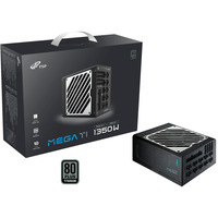 Fortron FSP MEGA TI 1350W, PC-Netzteil schwarz, 2x 12-Pin High Power GPU, 6x PCIe, Kabelmanagement, 1350 Watt