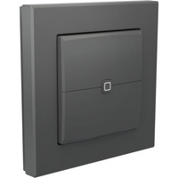 Homematic IP Universal Dimmeraufsatz – Taster (HmIP-UDI-PB2-A) anthrazit