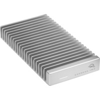 OWC Express 1M2 1 TB, Externe SSD silber/aluminium, Thunderbolt 4 (USB-C), USB-C