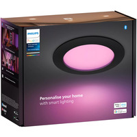 Philips HUE White & Color Ambiance Slim Einbauleuchte 170 mm, LED-Leuchte schwarz