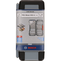 Bosch PRO Metal HSS-G Spiralbohrer-Satz, 135°, 18-teilig in ToughBox