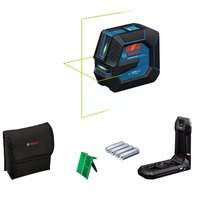 Bosch Professional Linienlaser GLL 20-22 G Professional blau/schwarz, grüne Laserlinien, inkl. Universalhalter LB 10