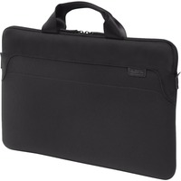 DICOTA Laptop Sleeve Plus PRO, Notebookhülle schwarz, bis 33,8 cm (13,3")
