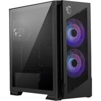 MSI MPG VELOX 300R PZ, Tower-Gehäuse schwarz, Tempered Glass
