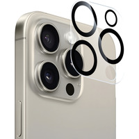 Nevox NEVOGLASS 3D Kameraschutzglas, Schutzfolie transparent/schwarz, iPhone 17 Air