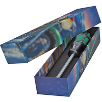 Wera Bit-Satz Kraftform Kompakt 27 Set 1 Christmas 2025, mit Handhalter schwarz/grün, 7-teilig, integriertes Magazin