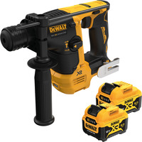 DEWALT Akku-Bohrhammer DCH072P2, 12Volt gelb/schwarz, 2x Li-Ionen Akku 5,0Ah, in T STAK-Box