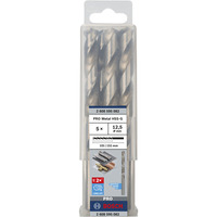 Bosch Professional PRO Metal HSS-G Spiralbohrer, Ø 12,5mm 5 Stück, Arbeitslänge 101mm