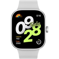 Xiaomi Redmi Watch 4, Smartwatch silber/weiß