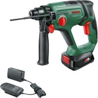 Bosch Akku-Bohrhammer UniversalHammer 18V grün/schwarz, Li-Ionen Akku 2,5Ah, Koffer, POWER FOR ALL ALLIANCE