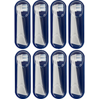 Braun Oral-B iO Sanfte Reinigung 8er, Aufsteckbürste weiß, Für empfindliche Bereiche und gesünderes Zahnfleisch