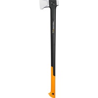 Fiskars X-series X36 Spaltaxt mit L-Klinge, Axt/Beil schwarz/orange, langer Schaft