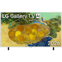 LG 55LX7B6LA.AEEQ (Gallery TV), QNED-Fernseher 139 cm (55 Zoll), silber/schwarz, UltraHD/4K, Gallery+, PVR, TimeShift