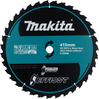 Makita Kreissägeblatt EFFICUT E-24848, Ø 415mm, 35Z Bohrung 30mm, für Akku-Handkreissägen