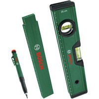 Bosch Markierungs-Set, 3teilig, Messlatte grün/schwarz, 3-teilig