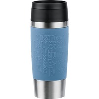 Emsa TRAVEL MUG Classic Thermobecher blau/edelstahl, 0,36 Liter