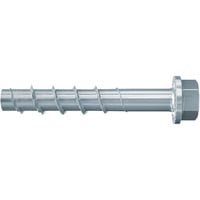 fischer Betonschraube UltraCut FBS II 8x80 30/15/- Sechskant mit U-Scheibe TX 50 Stück, verzinkt