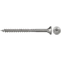 fischer Spanplattenschraube PowerFast 3,5x35 Senkkopf TX 200 Stück, mit Teilgewinde, Edelstahl A2