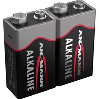 Ansmann Alkaline Red, Batterie 2 Stück, E-Block