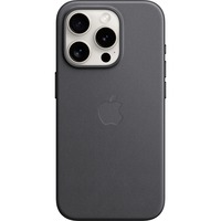 Apple Feingewebe Case mit MagSafe, Handyhülle schwarz, iPhone 15 Pro