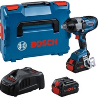 Bosch Professional PRO Akku-Schlagschrauber BITURBO GDS 18V-1600 HC Professional, 18Volt blau/schwarz, 2x Akku ProCORE18V 8,0Ah, 3/4", in L-BOXX