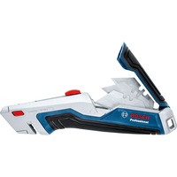 Bosch Professional Universal-Teppichmesser Professional, mit einziehbarer Klinge blau, für Trapezklingen