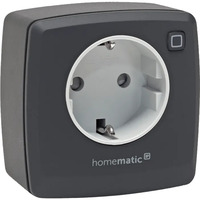 Homematic IP Schaltsteckdose (HmIP-PS-2-A) anthrazit