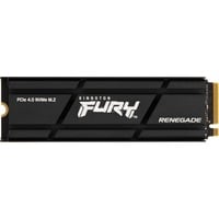 Kingston FURY Renegade Heatsink 4 TB, SSD schwarz, PCIe 4.0 x4, NVMe, M.2 2280, Heatsink