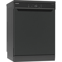SHARP QW-NA3YF42AM-DE , Spülmaschine schwarz, 60 cm