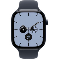 Apple Watch Series 12, Smartwatch dunkelblau, Keramik, 46 mm, Sportarmband Navyblau M/L, Cellular
