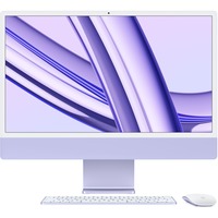 Apple iMac 59,62 cm (24") M3 2023 CTO, MAC-System violett/hellviolett, macOS, Deutsch