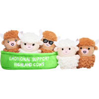 Just Play Emotional Support Highland Cows, Kuscheltier 