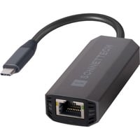 Sonnet Solo5G USB-C to 5Gb Ethernet, LAN-Adapter schwarz