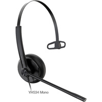 Yealink YHS34 Mono, Headset schwarz, Lederohrpolster