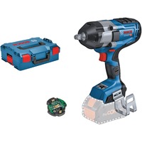 Bosch Professional PRO Akku-Schlagschrauber BITURBO GDS 18V-1000 C Professional solo, 18Volt blau/schwarz, Bluetooth Modul, ohne Akku und Ladegerät, 1/2", in L-BOXX