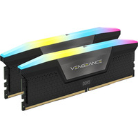 Corsair DIMM 96 GB DDR5-7000 (2x 48 GB) Dual-Kit, Arbeitsspeicher schwarz, CMH96GX5M2B7000C40, Vengeance RGB, INTEL XMP