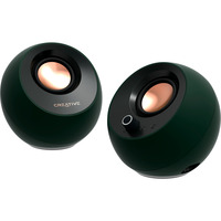 Creative Pebble Pro, PC-Lautsprecher schwarz, Klinke, USB-A/C, Bluetooth, Digitalverstärker, RGB-Beleuchtung