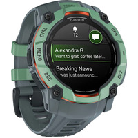 Garmin Instinct 3 - 50 mm, AMOLED, Smartwatch Twilight/Neo Tropic, Silikon-Armband