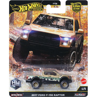 Hot Wheels Premium Car Culture Geländefahrzeug 17 Ford F150 Raptor , Spielfahrzeug