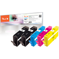 Peach Tinte Spar Pack Plus PI300-574 kompatibel mit HP 364, keine Tintenstandsanzeige.