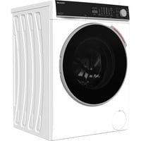 SHARP ES-WNFL814CWDA-DE , Waschmaschine weiß/schwarz, WIFI, Advanced Inverter Motor