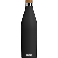 SIGG Trinkflasche Meridian Black 0,7L, Thermosflasche schwarz