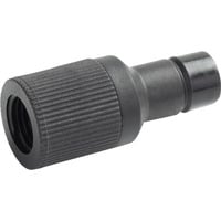 Alphacool ES Schnellverschlusskupplung G1/4 IG PushIn Male, Verbindung schwarz