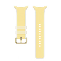 Samsung Misty Band, Uhrenarmband gelb/transparent, Größe S/M, für Galaxy Watch9 / Watch8