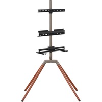 ONE FOR ALL Universal-TV-Ständer Quadpod, Halterung schwarz